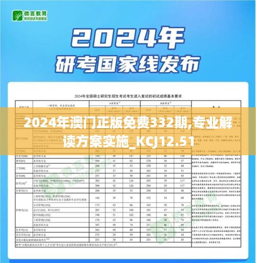 2024年澳门正版免费332期,专业解读方案实施_KCJ12.51