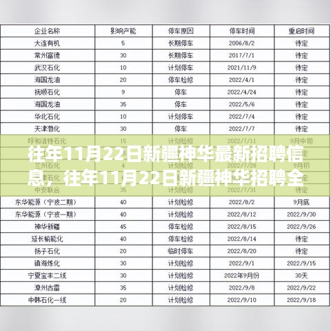 新疆神华招聘全攻略，历年11月22日招聘信息及应聘指南