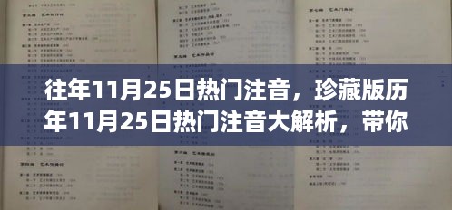 历年11月25日热门注音珍藏版解析，重温经典，探寻热门注音的魅力！