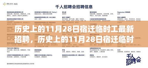 历史上的11月28日宿迁临时工最新招聘信息汇总与深度解读