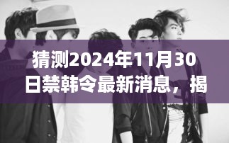 揭秘禁韩令最新动态，未知之谜下的特色小店与未来展望（猜测至2024年11月30日）