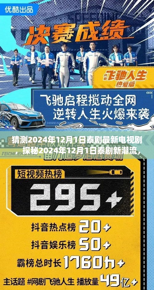 探秘未来泰剧新潮流，热门电视剧猜想与预测 2024年12月最新泰剧前瞻