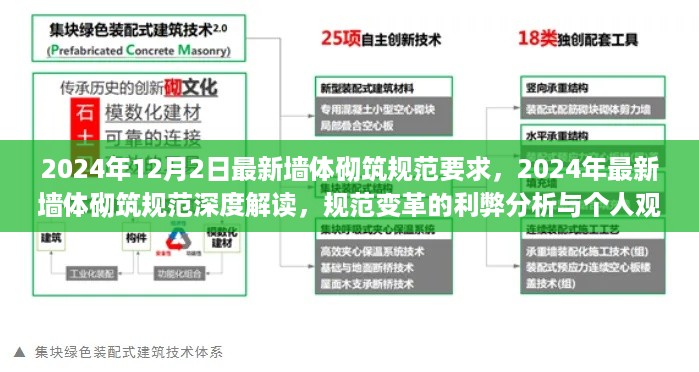 深度解读2024年最新墙体砌筑规范，变革的利弊分析与个人观点