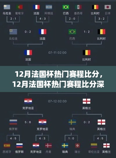 12月法国杯热门赛程深度测评与介绍，比分悉知