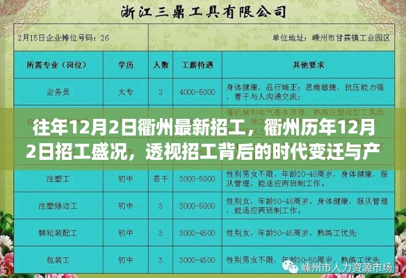 衢州招工盛况背后的时代变迁与产业影响分析，历年12月2日最新招工透视