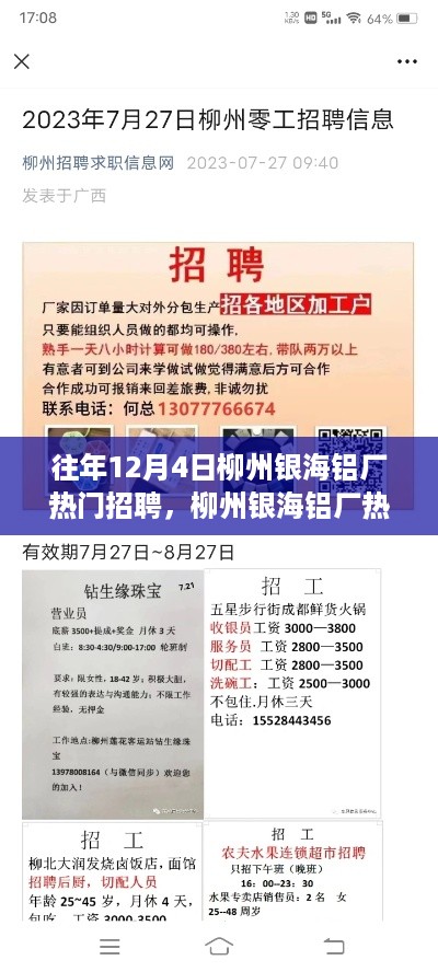 柳州银海铝厂热门招聘详解，从零起步到成功应聘的全攻略