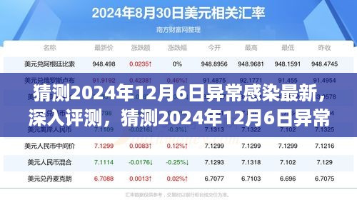 揭秘2024年12月6日异常感染最新情况，全面深入评测与介绍