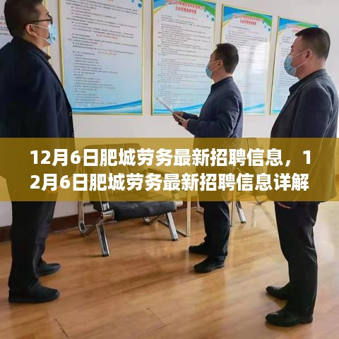 12月6日肥城劳务最新招聘信息全解析，如何顺利找到心仪的工作岗位？