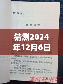 朗林雪落小说最新动态猜想，2024年12月6日的展望