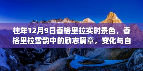 香格里拉雪韵中的励志篇章，美景与成就共舞，自信与变化同行