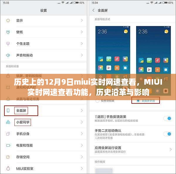 MIUI实时网速查看功能的历史沿革与影响分析