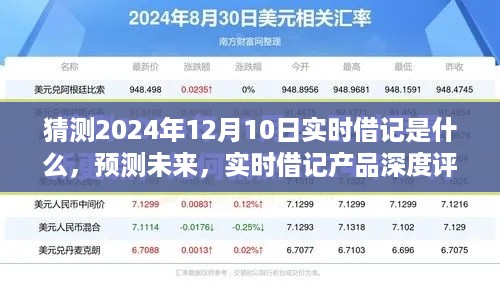 未来实时借记产品深度预测与评测，聚焦2024年12月10日的实时借记趋势展望