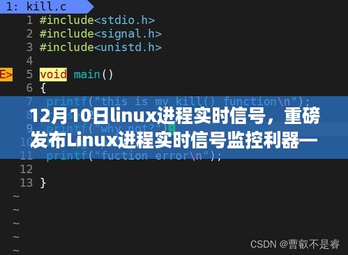 重磅发布，Linux进程实时信号监控利器，引领智能生活新纪元