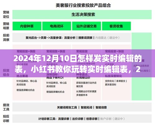 小红书教你玩转实时编辑表，高效发布与管理技巧分享在2024年12月10日