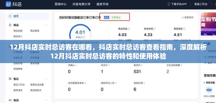 深度解析，如何查看与体验12月抖店实时总访客特性及使用体验指南