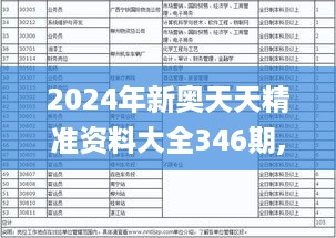 2024年新奥天天精准资料大全346期,准确资料解释定义_限量款10.256