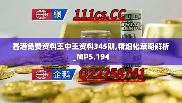 香港免费资料王中王资料345期,精细化策略解析_MP5.194