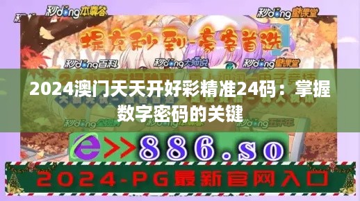 2024澳门天天开好彩精准24码：掌握数字密码的关键