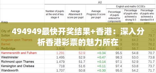 494949最快开奖结果+香港：深入分析香港彩票的魅力所在