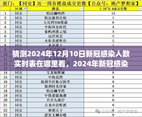 2024年新冠感染人数实时表预测与查询，多方视角及个人观点