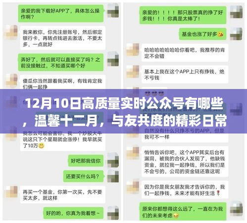 探索温馨十二月的高质量实时公众号，与友共度的精彩日常之旅