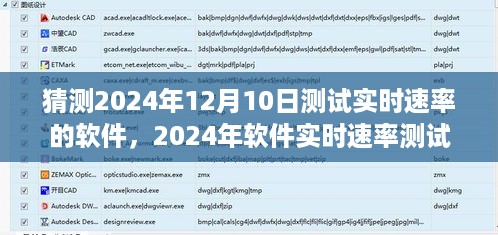 2024年软件实时速率测试指南，一步步教你如何测试软件实时速率，预测未来测试趋势分析！