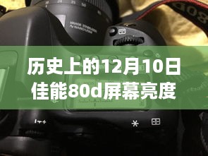 佳能80D屏幕亮度问题深度解析与案例分析，历史回顾与案例分析标题建议，佳能EOS 80D屏幕亮度不实时显示的历史问题及解析