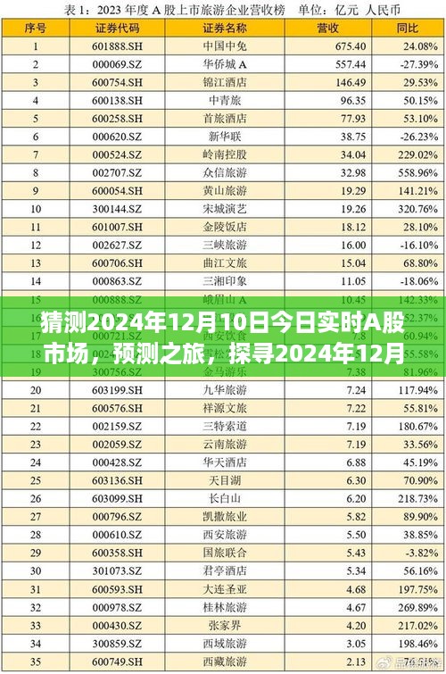 探寻未来之路，揭秘2024年12月10日A股市场走向预测之旅