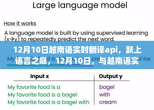 12月10日，跃上语言之巅，与越南语实时翻译API共舞——拥抱学习与变化的力量