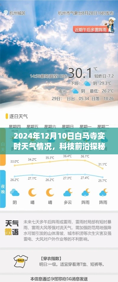 白马寺智能气象站，体验实时天气探秘之旅，2024年12月10日最新实况报告