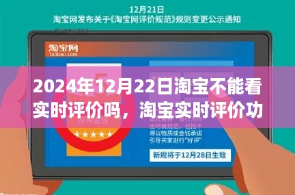 淘宝实时评价功能解析，能否在2024年12月22日后查看实时评价？