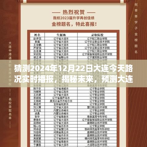 揭秘预测，大连未来路况实时播报，展望2024年大连交通状况展望报告