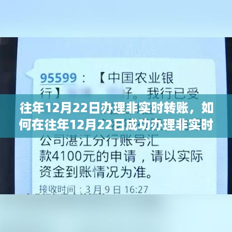 如何在往年12月22日成功办理非实时转账，详细步骤与注意事项指南