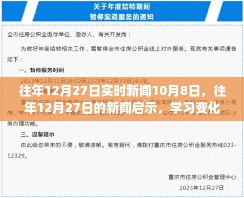 励志之旅，回顾往年12月27日新闻启示，学习变化塑造自信未来