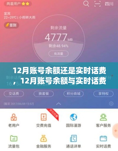 12月账号余额与实时话费全面解析，用户指南与评测报告