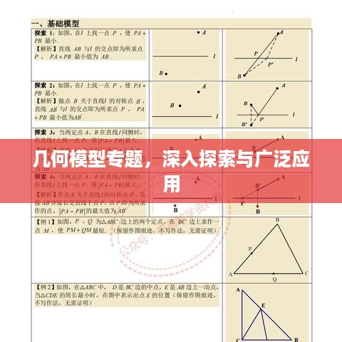 几何模型专题，深入探索与广泛应用