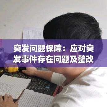 突发问题保障：应对突发事件存在问题及整改 