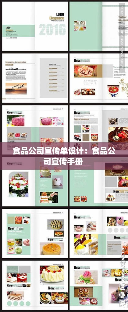 食品公司宣传单设计：食品公司宣传手册 