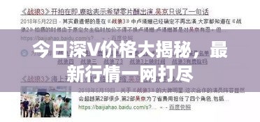 今日深V价格大揭秘，最新行情一网打尽