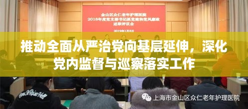 推动全面从严治党向基层延伸，深化党内监督与巡察落实工作