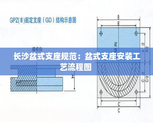 长沙盆式支座规范：盆式支座安装工艺流程图 