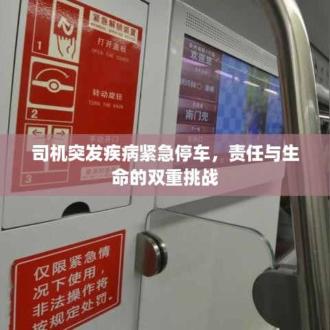 司机突发疾病紧急停车，责任与生命的双重挑战