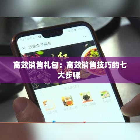 高效销售礼包：高效销售技巧的七大步骤 