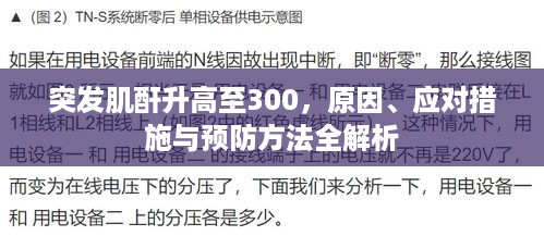 突发肌酐升高至300，原因、应对措施与预防方法全解析