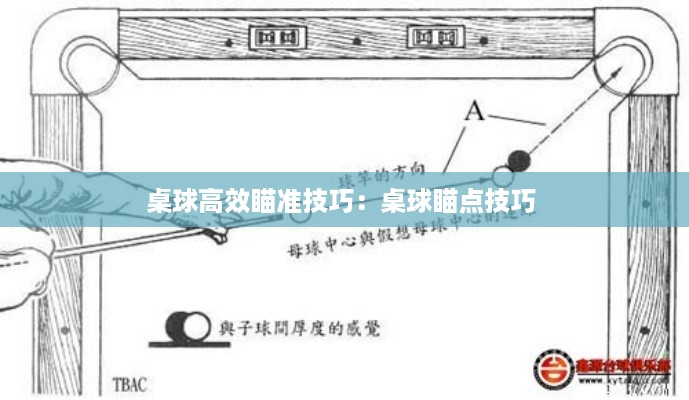 桌球高效瞄准技巧：桌球瞄点技巧 