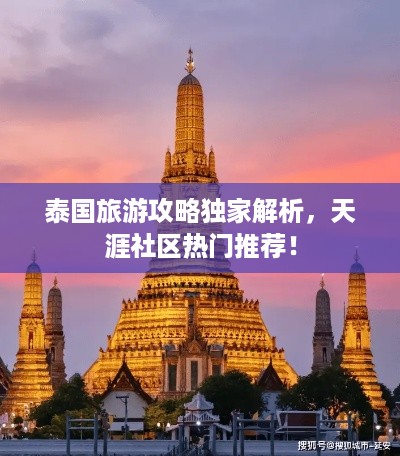 泰国旅游攻略独家解析，天涯社区热门推荐！