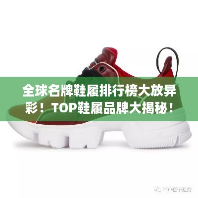 全球名牌鞋履排行榜大放异彩！TOP鞋履品牌大揭秘！