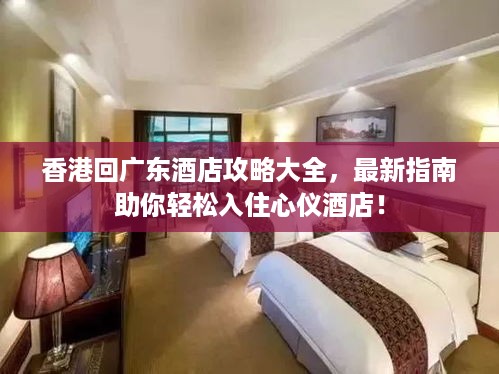 香港回广东酒店攻略大全，最新指南助你轻松入住心仪酒店！