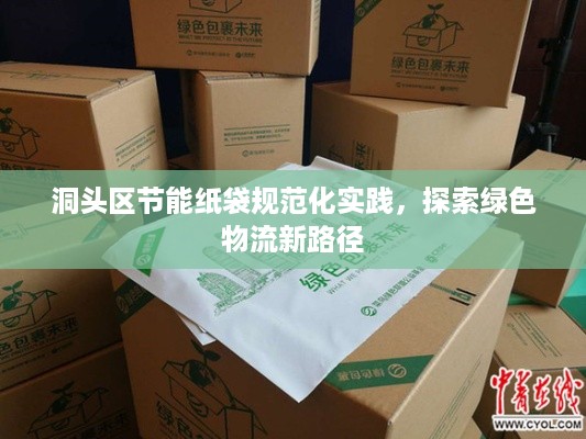 洞头区节能纸袋规范化实践，探索绿色物流新路径