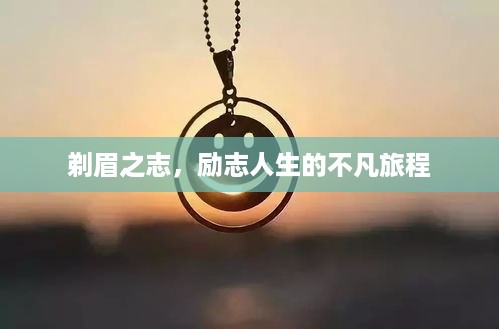剃眉之志，励志人生的不凡旅程